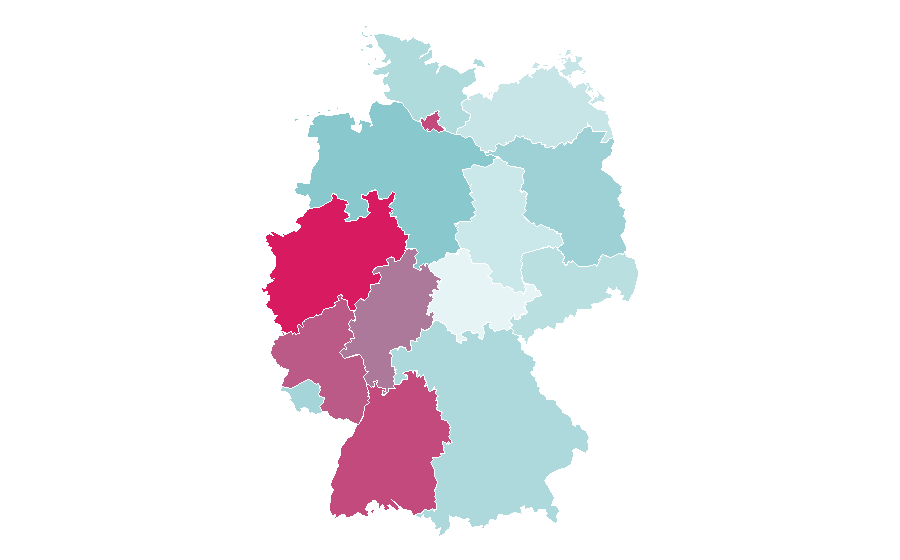 Affinity by region — Apache (rapper), Germany