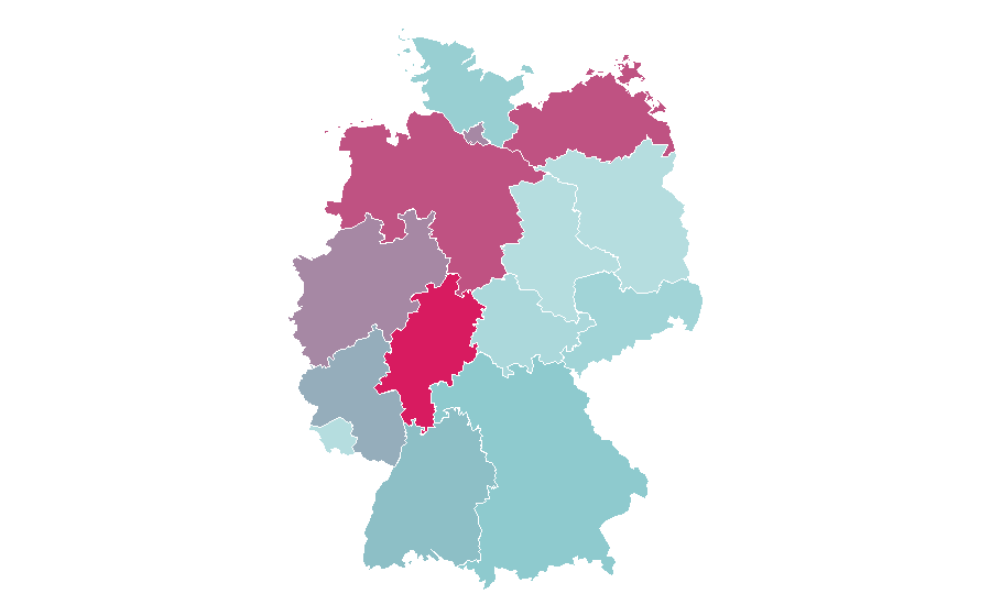 Affinity by region — APEX, Germany