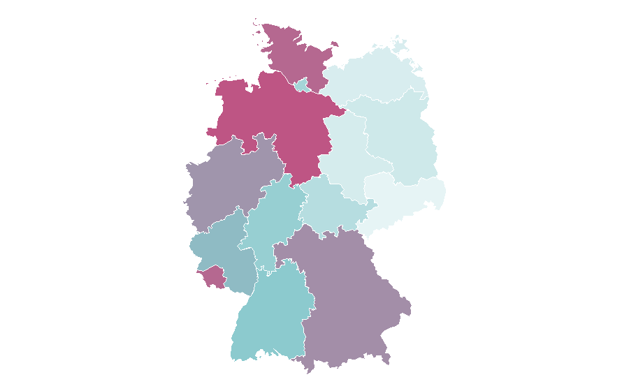 Affinity by region — Apotheken Umschau, Germany