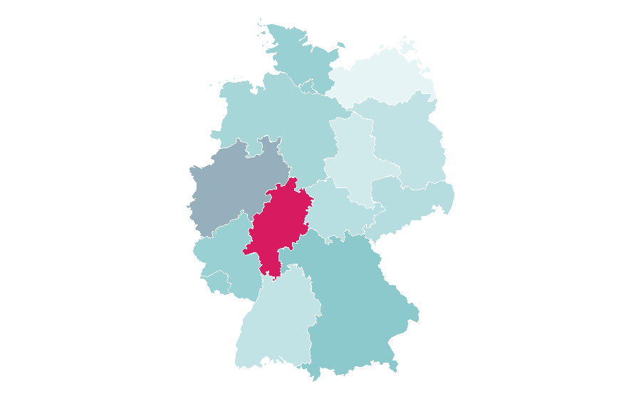 Affinité par région — Apple Music, Allemagne