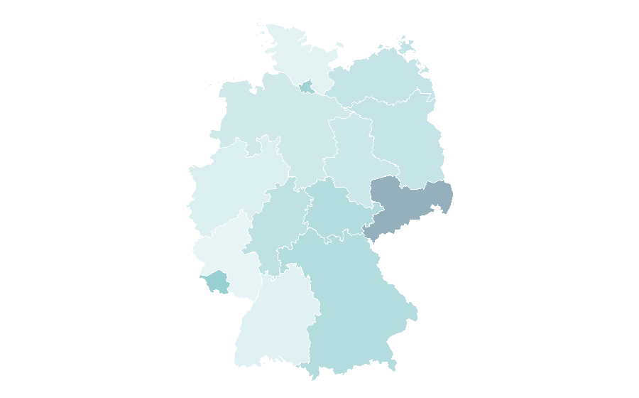Affinity by region — Arabic coffee, Germany