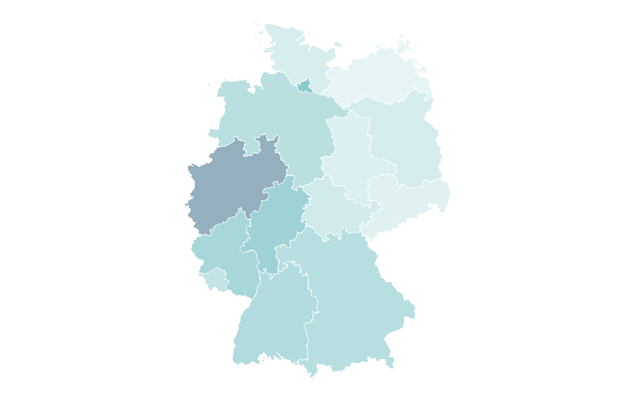 Affinity by region — Arcade game, Germany