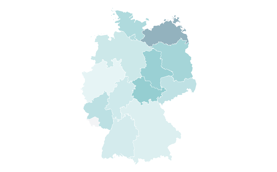 Affinity by region — Architectural rendering, Germany