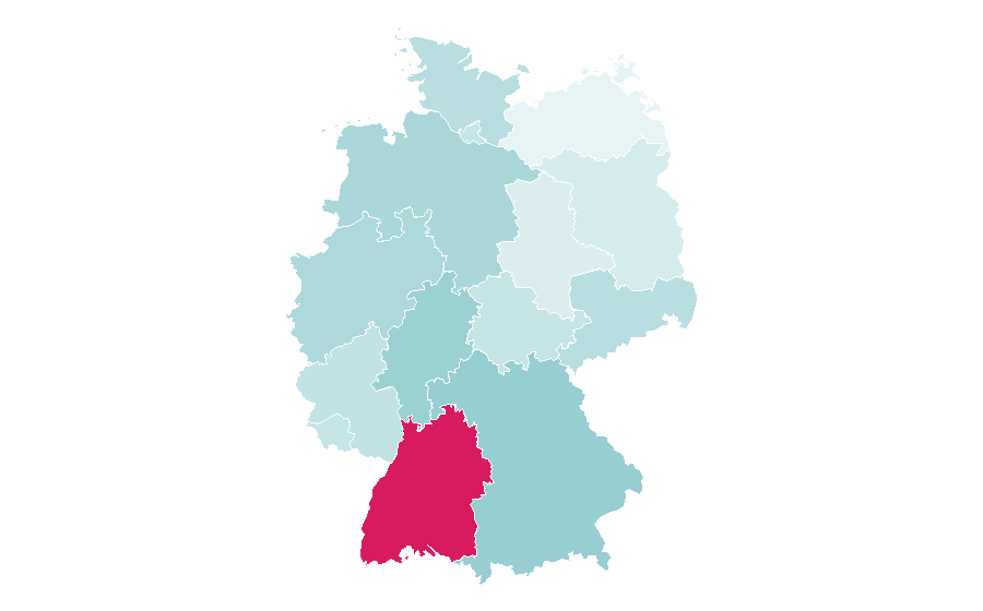 Affinity by region — Arduino, Germany