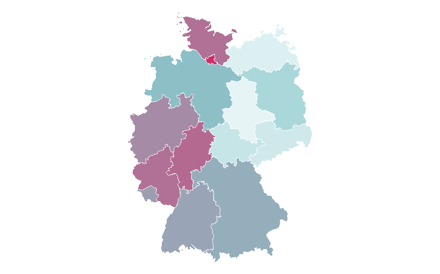 Affinity by region — Aretha Franklin, Germany