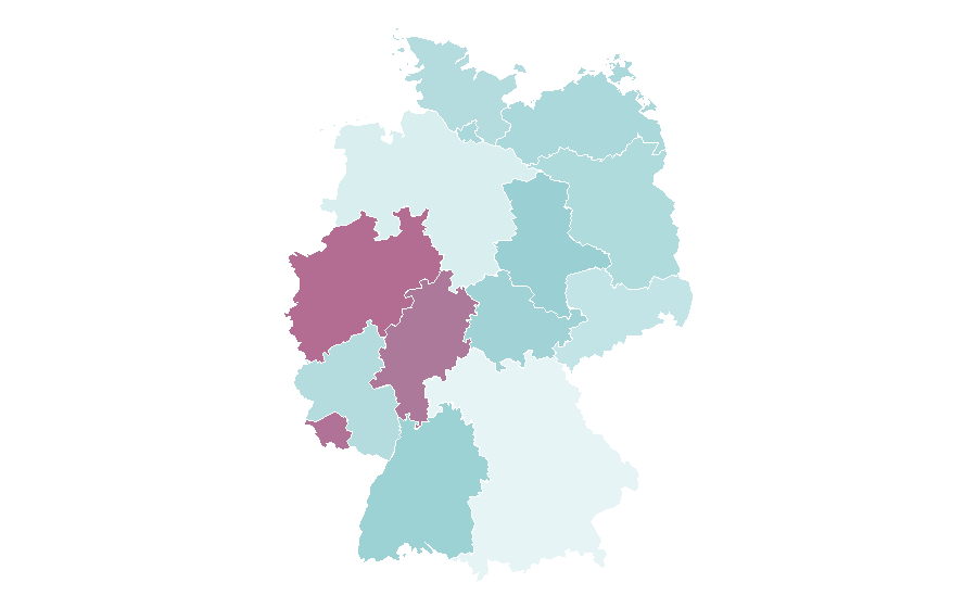 Affinity by region — Arguvan, Germany