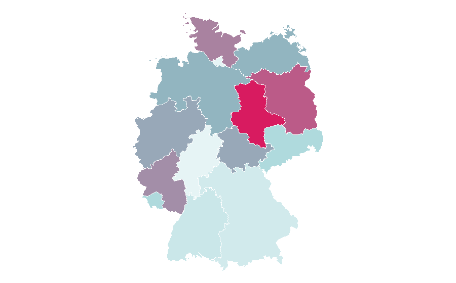 Affinity by region — Arielle Kebbel, Germany