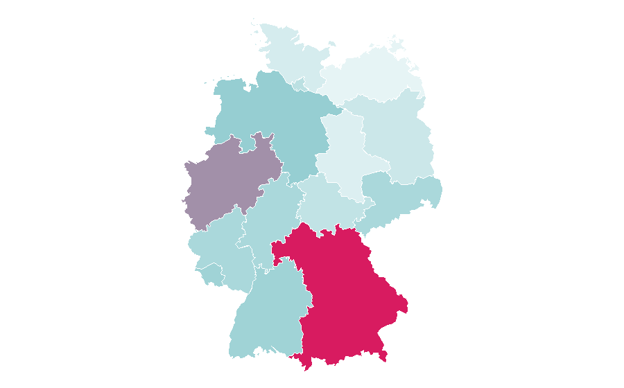 Affinity by region — Arjen Robben, Germany