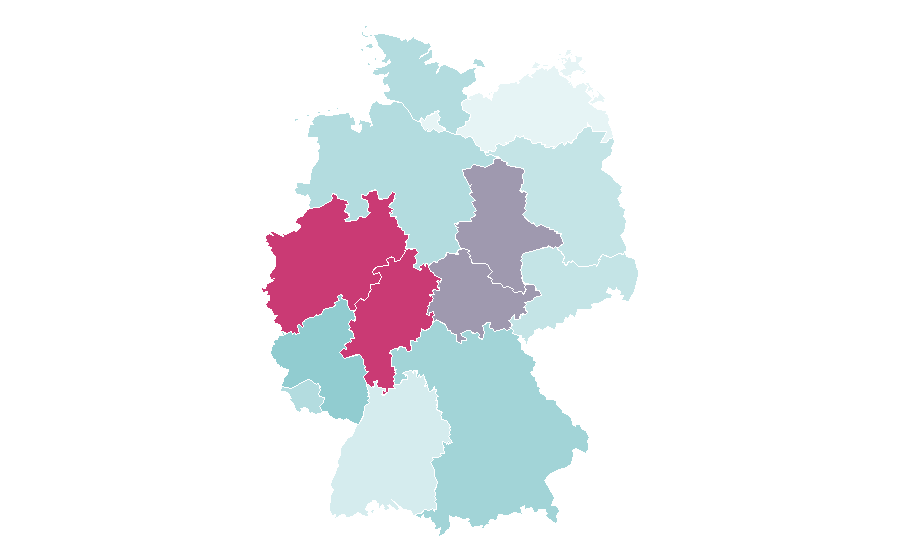 Affinity by region — Armageddon (convention), Germany