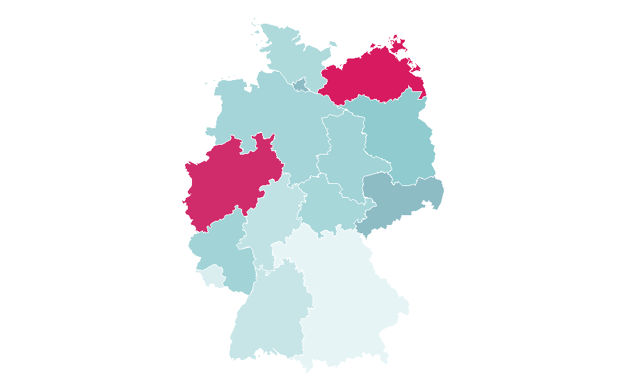 Affinity by region — Armin van Buuren, Germany