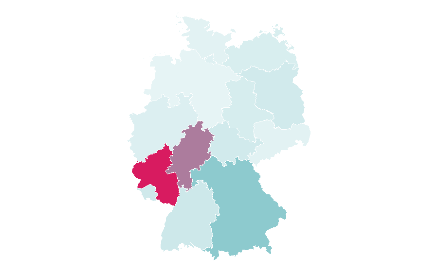 Affinity by region — Army, Germany