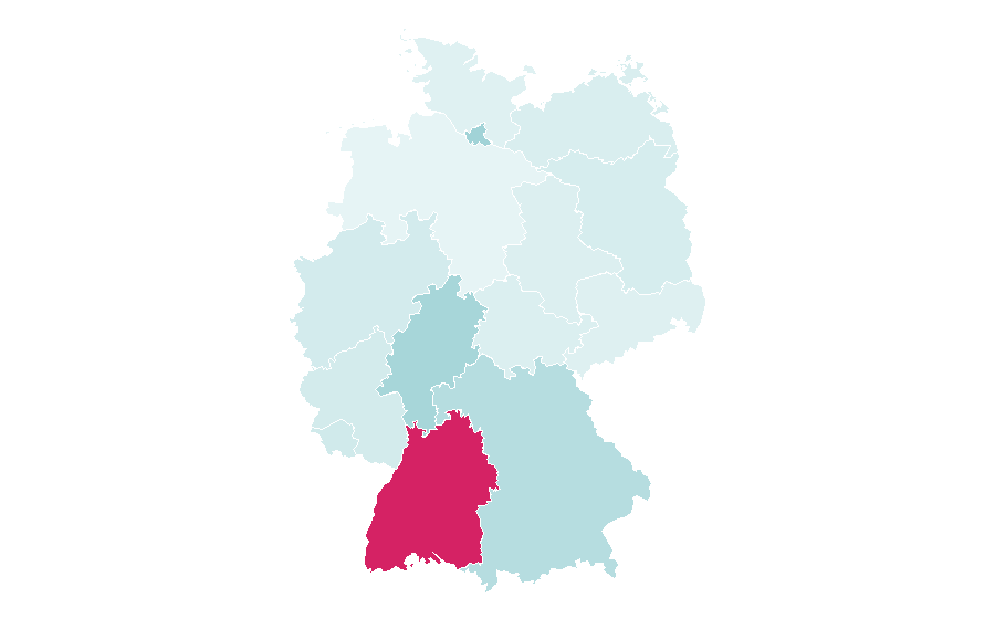 Affinity by region — Art Basel, Germany