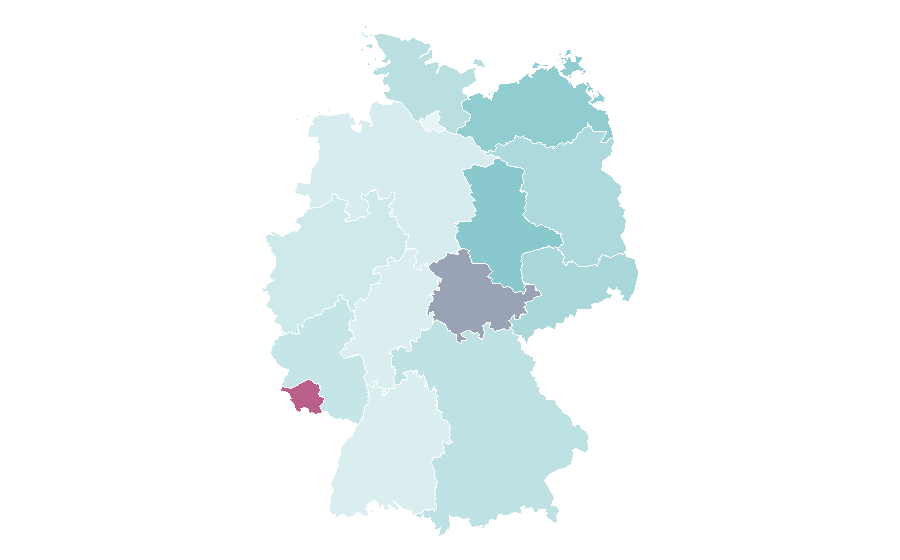 Affinity by region — Art Collecting, Germany