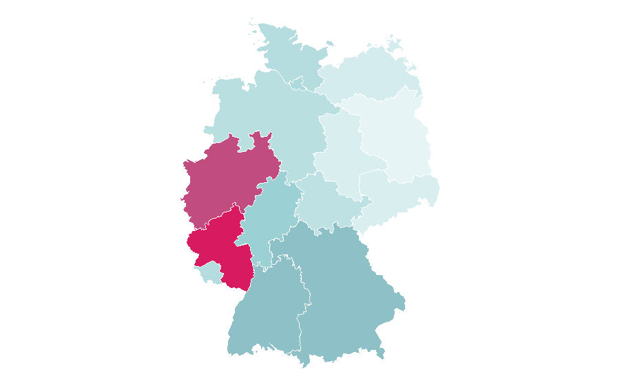 Affinity by region — Art dealer, Germany