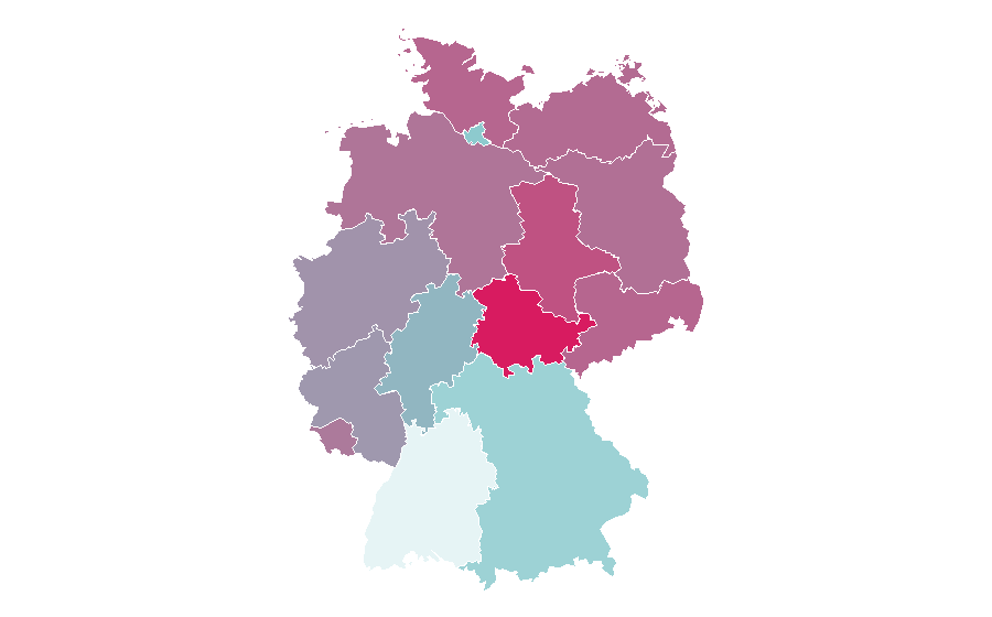 Affinity by region — Art Garfunkel, Germany