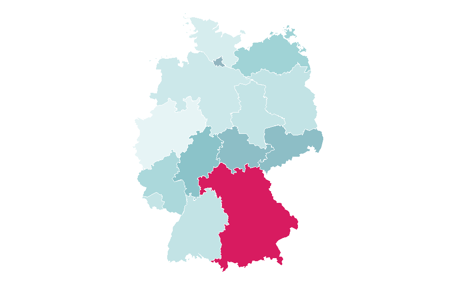 Affinity by region — Art Nouveau, Germany