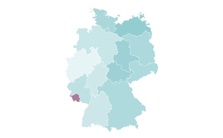 Affinity by region — Art rock, Germany