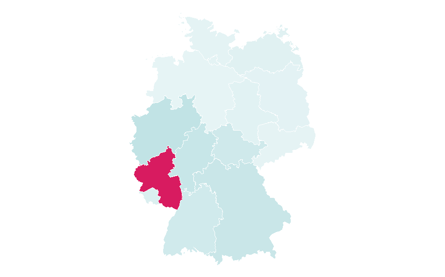 Affinity by region — Asbach, Germany
