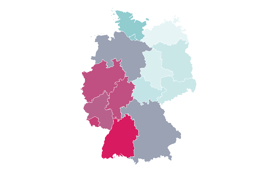 Affinity by region — Asia Cell, Germany