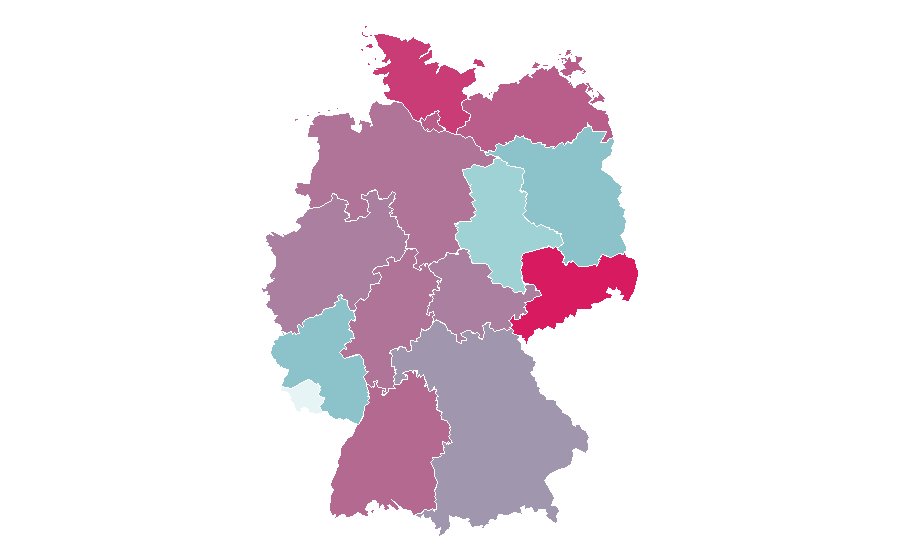 Affinity by region — Asphalt, Germany