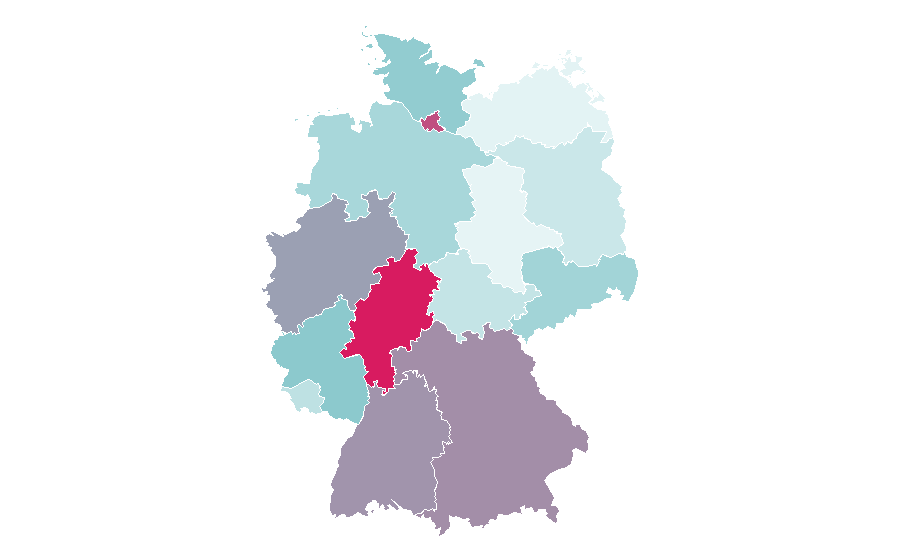 Affinity by region — Asset, Germany
