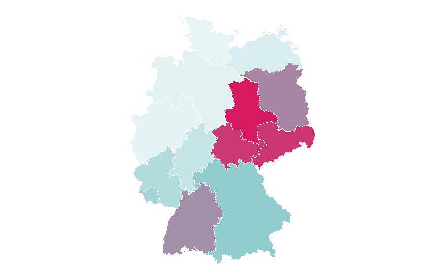 Affinity by region — Associated Wholesale Grocers, Germany