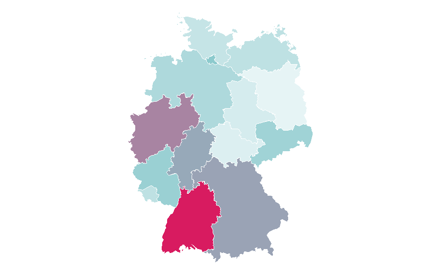 Affinity by region — Aston Villa F.C., Germany