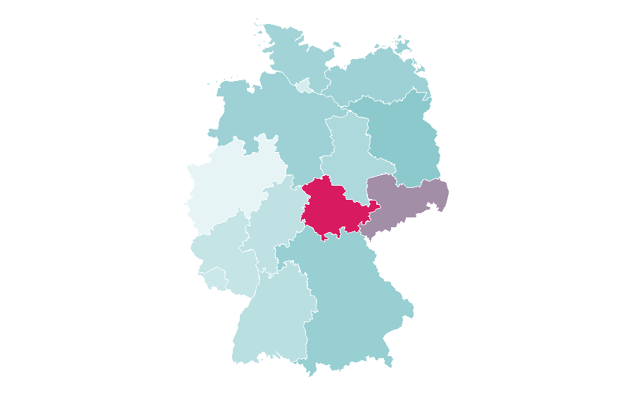 Affinity by region — Astrophotography, Germany