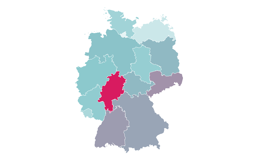 Affinity by region — Asus, Germany