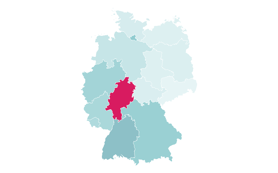 Affinity by region — Atalanta, Germany