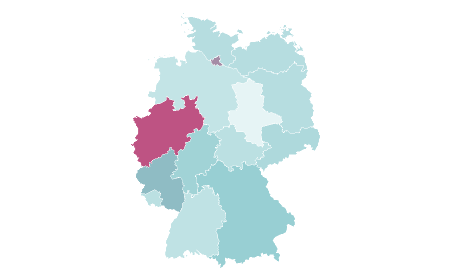 Affinity by region — Atelier, Germany