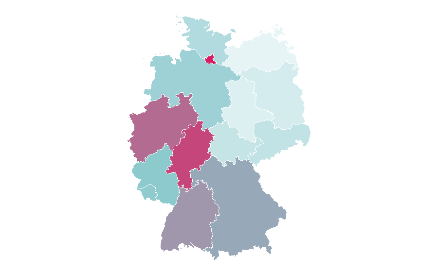 Affinity by region — Atlanta Hawks, Germany
