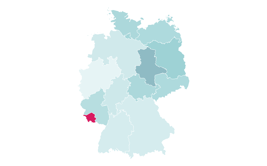 Afinidad por región — Atlanta hip hop, Alemania
