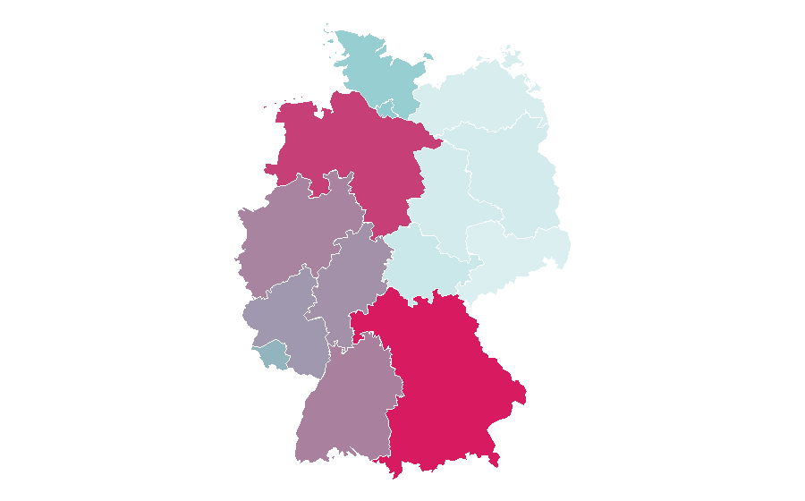 Affinity by region — Audi Q4 e-tron, Germany