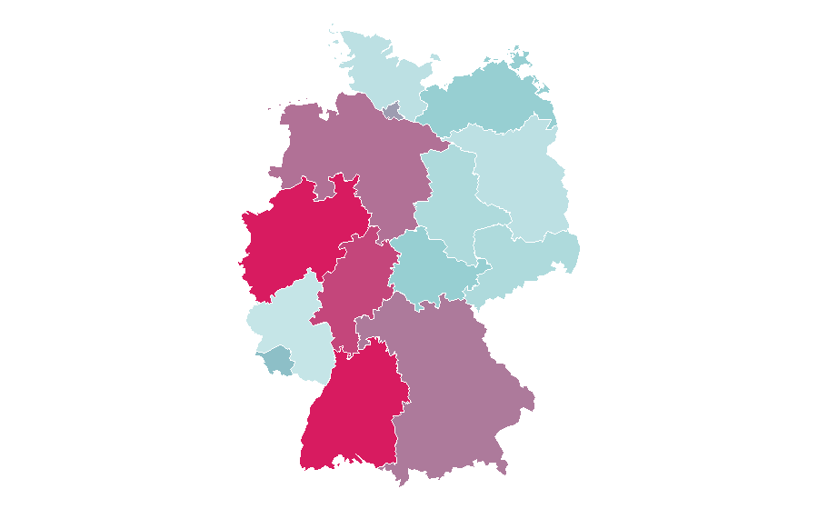 Affinity by region — Audi Q5, Germany