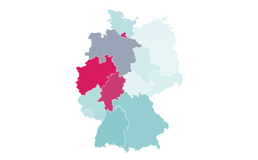 Affinity by region — Audi Q8, Germany