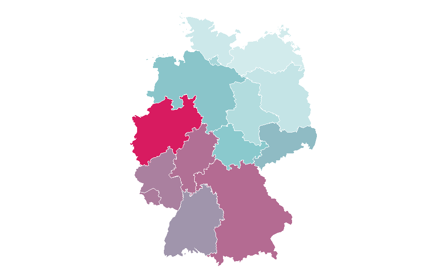 Affinity by region — Audi RS3, Germany
