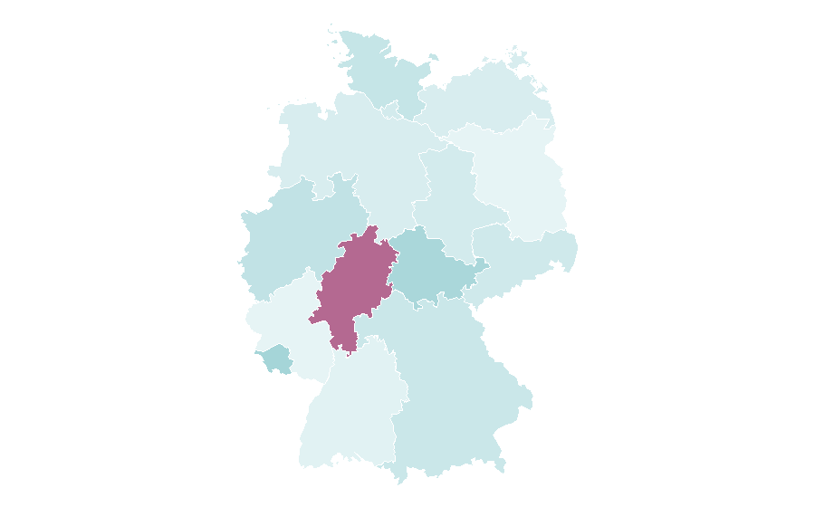Affinity by region — Audio mixing, Germany