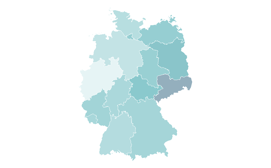 Affinity by region — Audrey Tautou, Germany