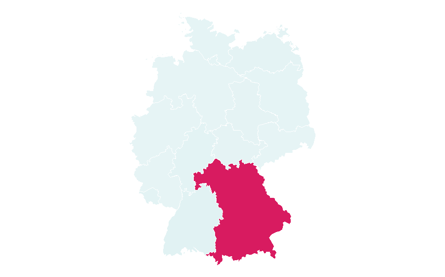 Affinité par région — Augsburger Allgemeine, Allemagne