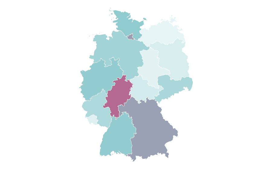Affinity by region — Aurora (Disney), Germany