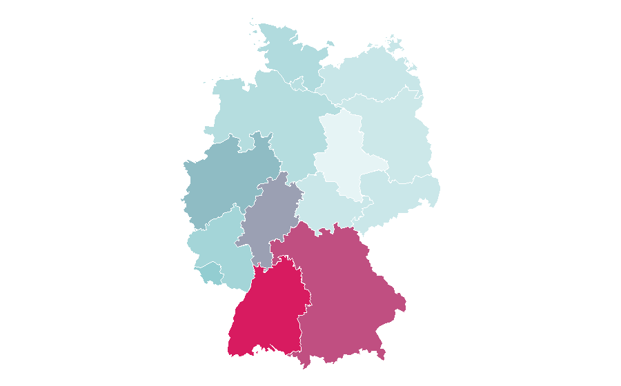 Affinity by region — Auto, Motor und Sport, Germany