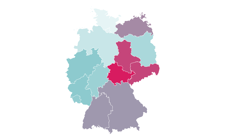 Affinity by region — Automatic watch, Germany