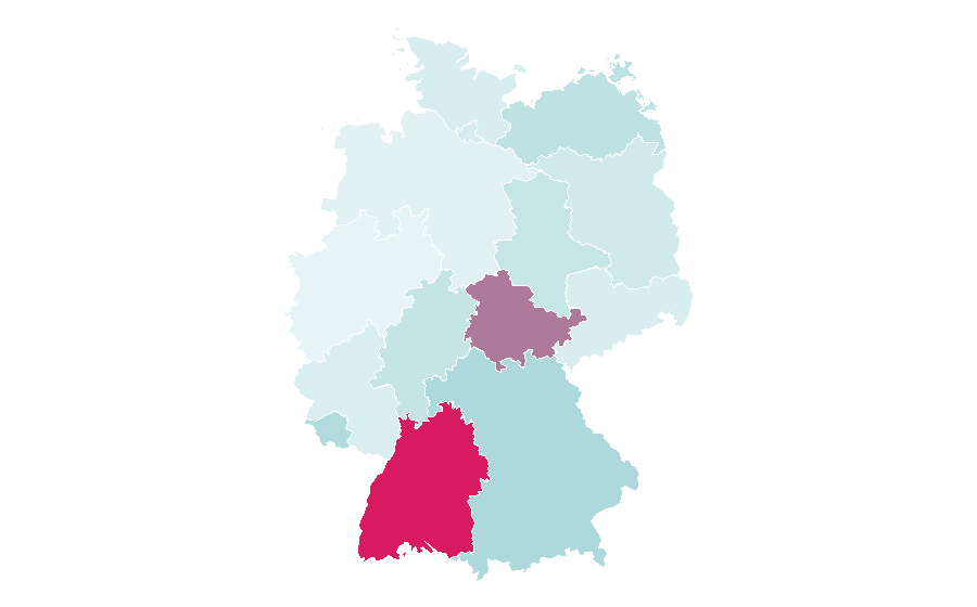 Affinità per regione — Automotive lighting, Germania