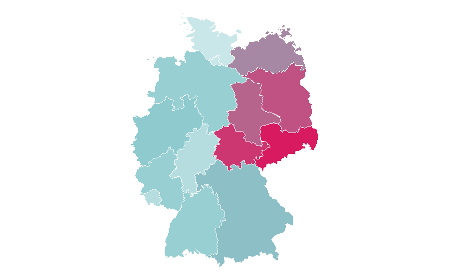 Affinity by region — Autumn, Germany