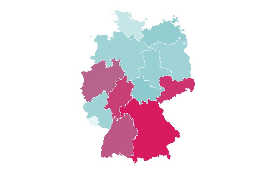 Affinity by region — Ava Max, Germany