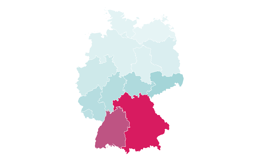 Affinity by region — Avalanche, Germany