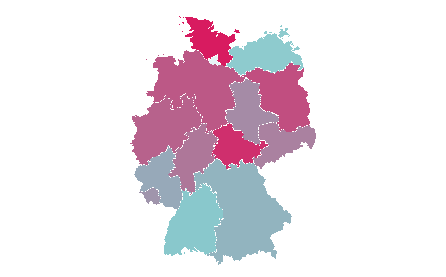 Affinity by region — Avast!, Germany