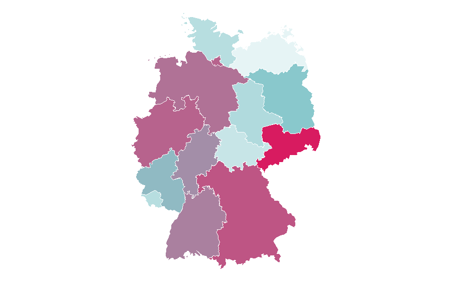 Afinidad por región — Avatr, Alemania