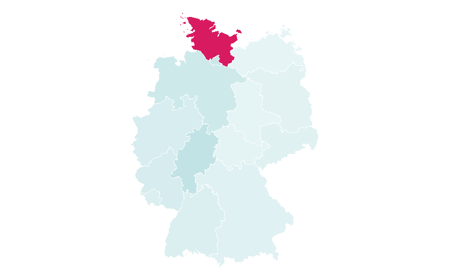 Affinity by region — AWD (vehicle), Germany